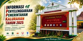 Informasi Penyelenggaraan Pemerintahan Kalurahan Tahun 2025